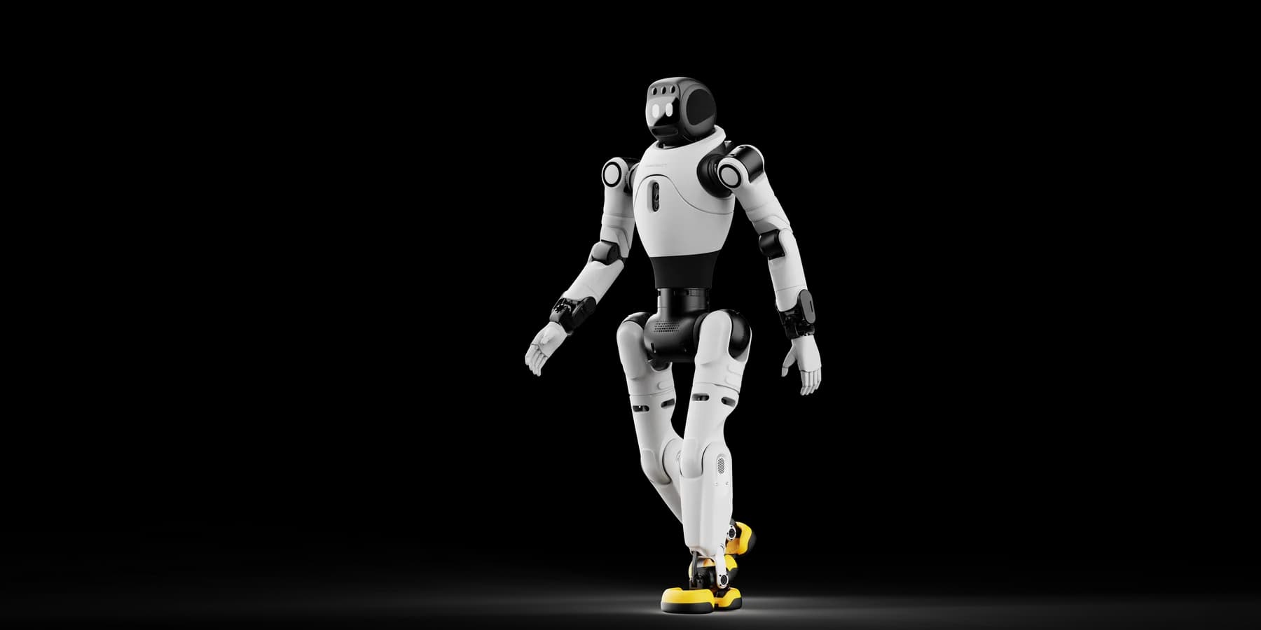 AGIBOT X2 bipedal humanoid robot walking