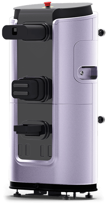 Optional AGIBOT C5 workstation for charging, water refill and wastewater drainage
